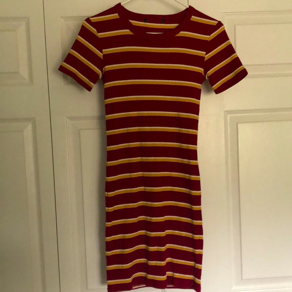 Striped Ribbed Dress! - Picture 1 of 1